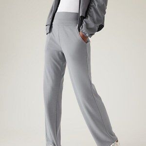 Athleta Seasoft Pants Small Coastline Blue (light grey)